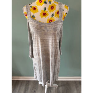 Women's New York & Company Dress, XL, Gray